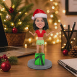Regalo de Navidad sorpresa Cabezudo personalizado