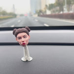 Tablero de instrumentos de coche femenino Bobblehead personalizado